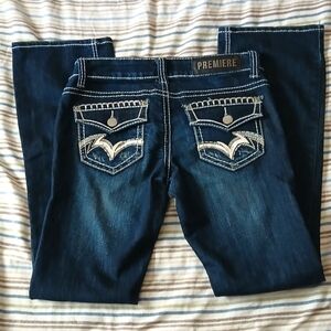 Premiere slim straight jeans